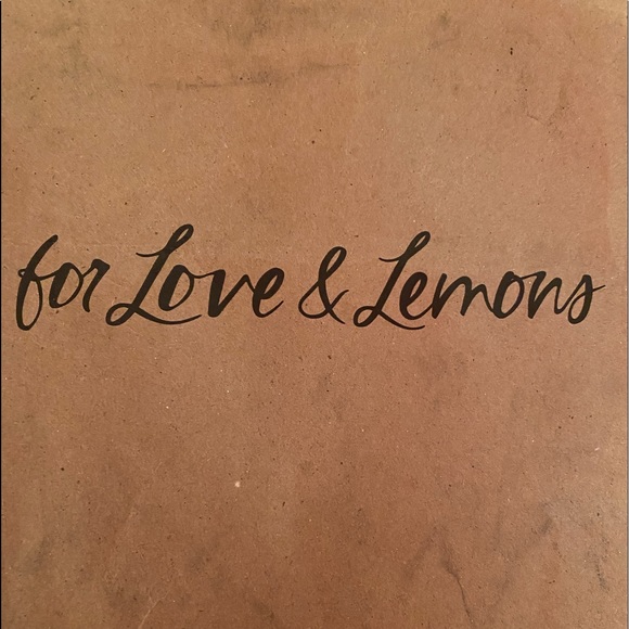 For love and lemons azalea black dress new w/ tags - Picture 16 of 16